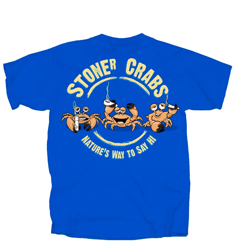 Drinking/Coastal Stoner Crabs T-Shirt