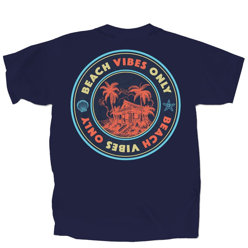 Drinking/Coastal Beach Vibes Only T-Shirt