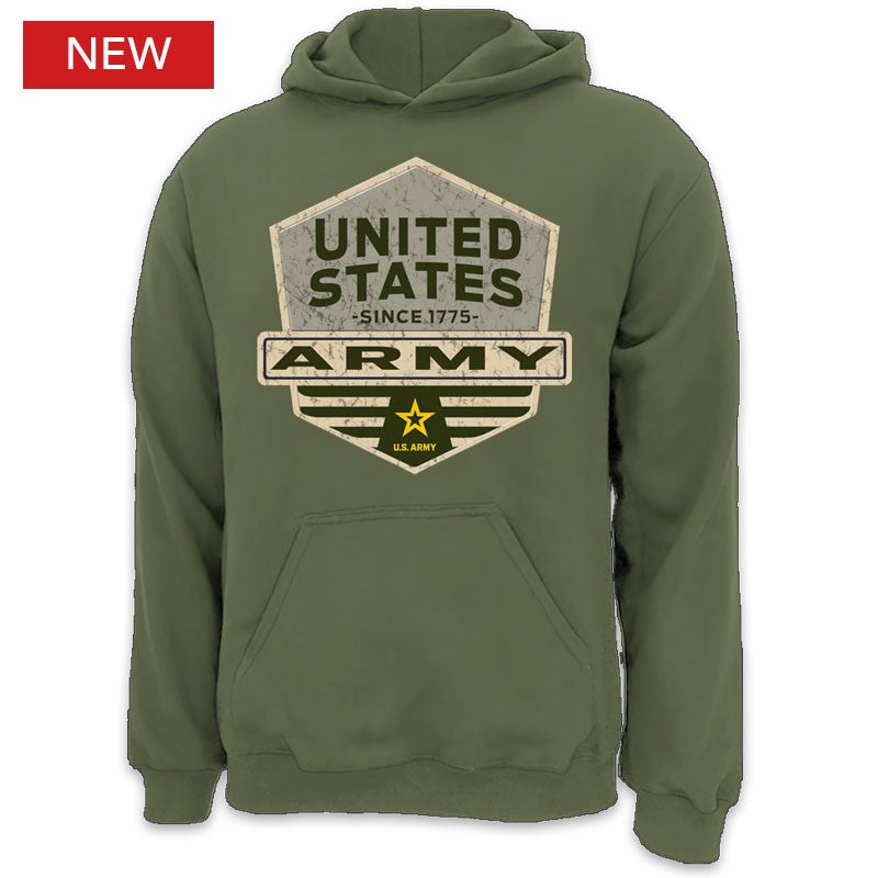 Military Army Hexagon Shield Adult Hood