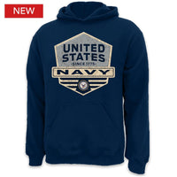 Thumbnail for Military Navy Hexagon Shield Adult Hood
