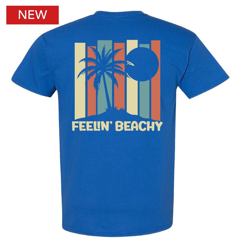 Drinking/Coastal Feelin Beachy Palms T-Shirt