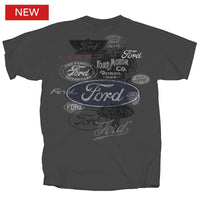 Thumbnail for Ford All Over Logos T-Shirt