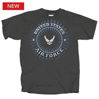 Thumbnail for Military Air Force Circle Burst T-Shirt