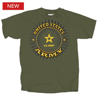 Thumbnail for Military Army Circle Burst T-Shirt