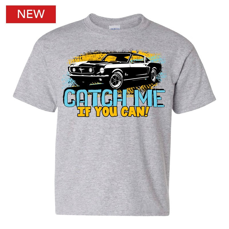 Ford 1964 Mustang Catch Me If You Can Youth T-Shirt