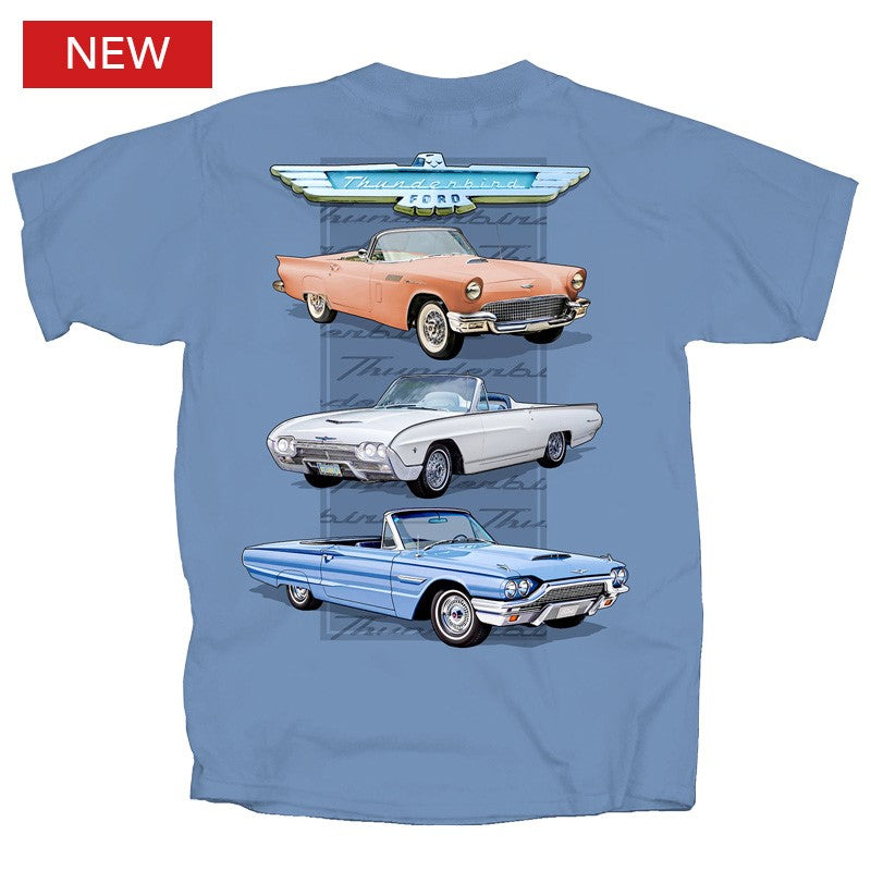 Ford 3 Thunderbirds 57' 62' 64' T-Shirt