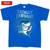 Thumbnail for Pirate Totally Jawsome Shark Youth T-Shirt