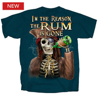 Thumbnail for Pirates I'm the Reason the Rum Is Gone T-Shirt