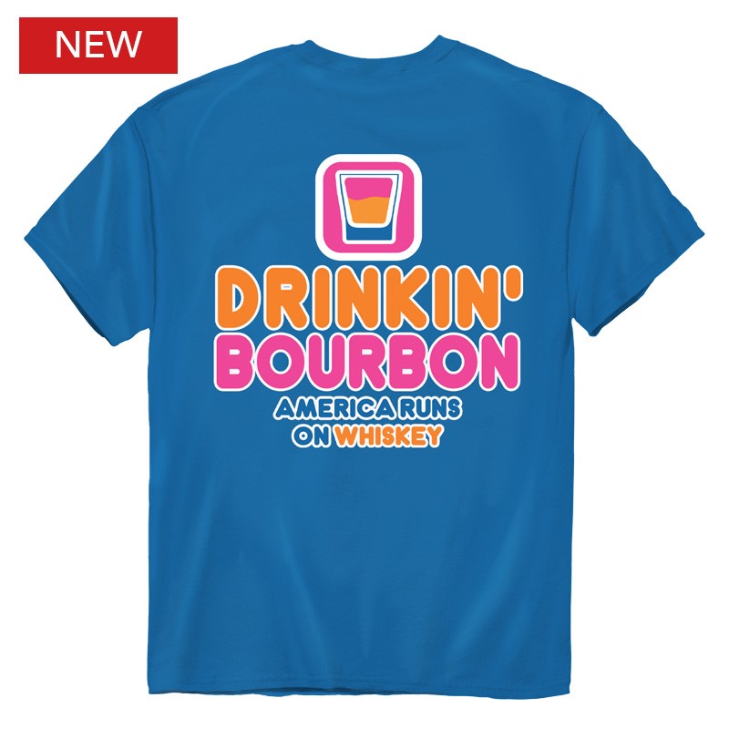 Whiskey Business Drinkin Bourbon America Runs T-Shirt