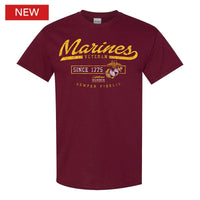 Thumbnail for Military Marine Veteran Lifetime Member T-Shirt