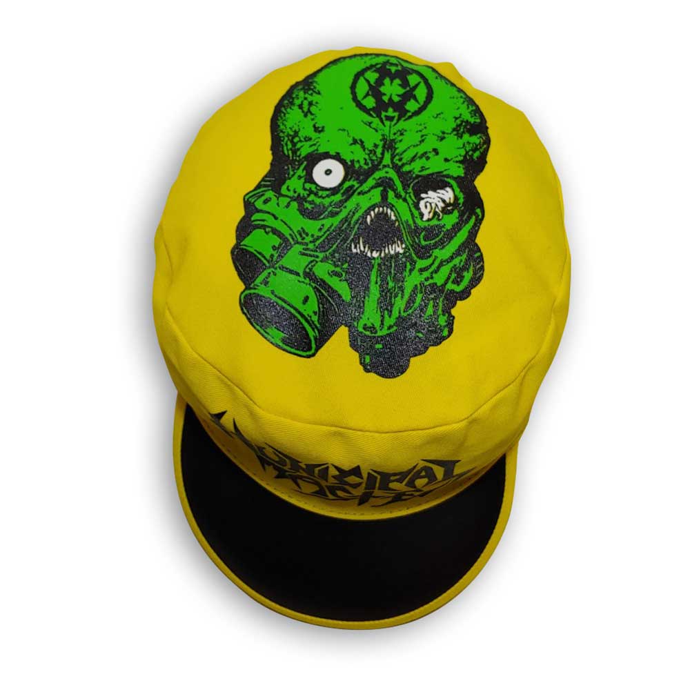 Municipal Waste Logo Monster Painters Cap Hat