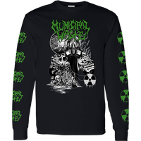 Thumbnail for Municipal Waste Biotech Gasmask Long Sleeve T-Shirt