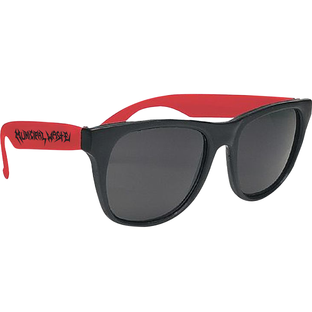 Municipal Waste Logo Sunglasses