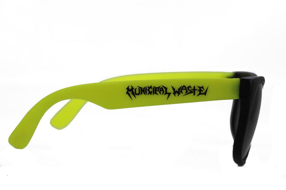 Municipal Waste Yellow Sunglasses