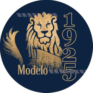 MODELO 1925 DOMED METAL SIGN - 15" ROUND- (2 PC PREPACK - $5.50 EACH)