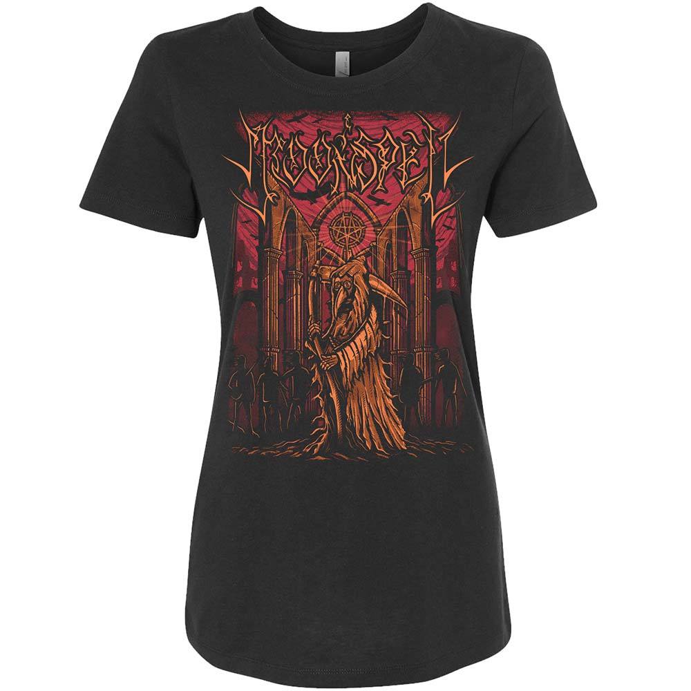 Moonspell Reaper In Tremor Dei Ladies T-Shirt