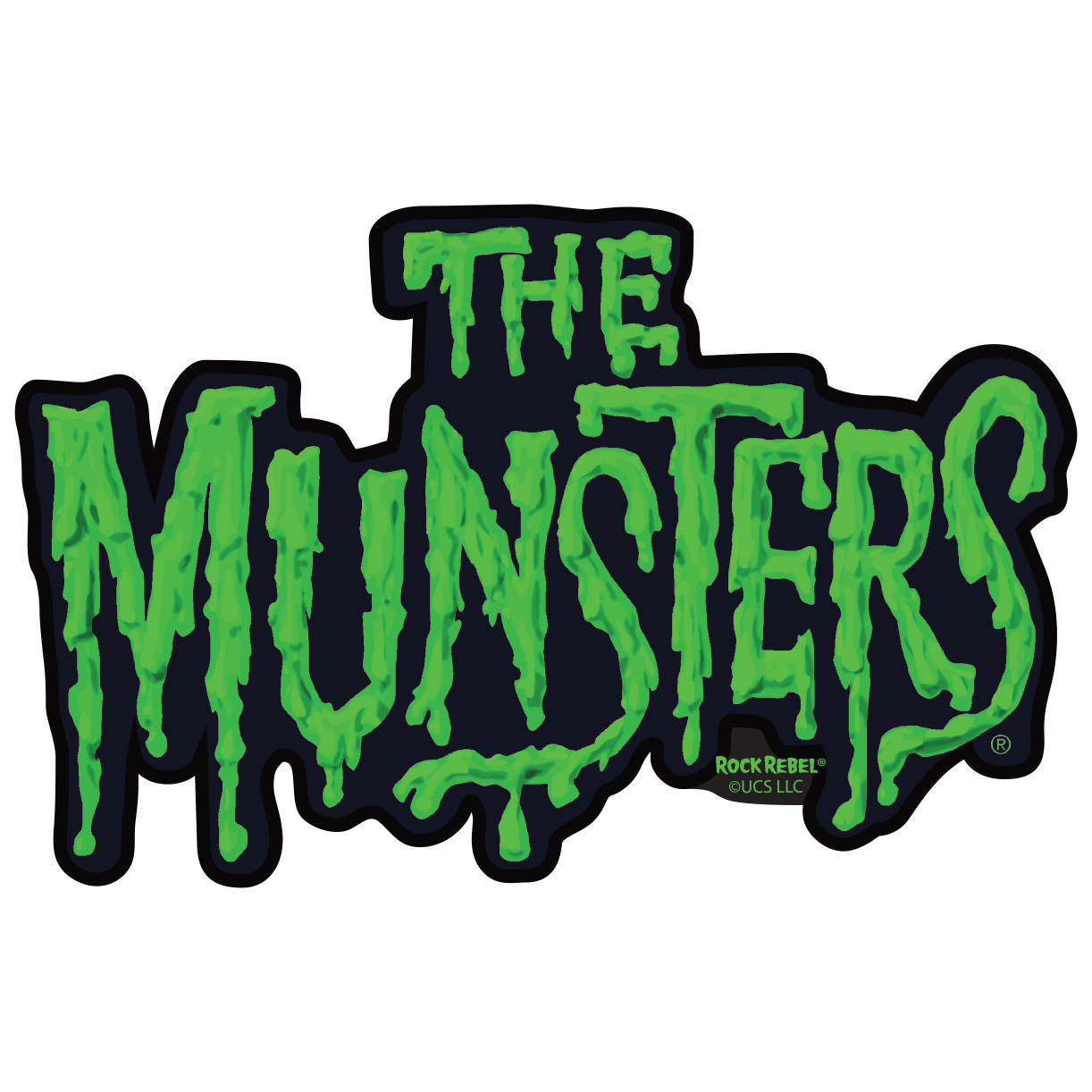 Munsters Logo 5" Sticker