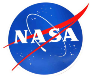 14.75X16.75 -NASA LOGO - SHAPED AND EMBOSSED METAL SIGN - (2 PC PREPACK - $9.00 EACH)