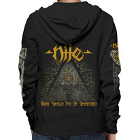 Thumbnail for Nile Scarab What Should Not Be Zip Hoodie