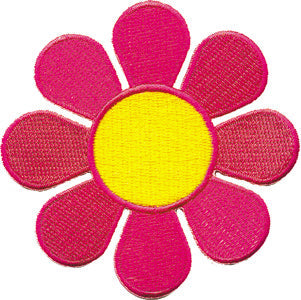 Neon Daisy 3" Patch - 3 pc prepack