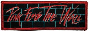 Pink Floyd Logo 4.25"x1.5" Patch - 3 pc prepack