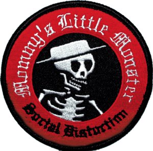 Social Distortion Little Monster 3" Round Patch - 3 pc prepack