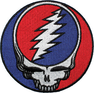 Grateful Dead Steal Your Face 8" Round Oversized Patch