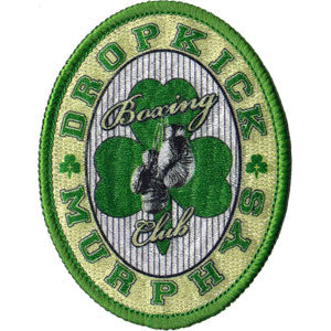 Dropkick Murphys Boxing Club 2.4"x3.1" Patch - 3 pc prepack