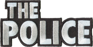 The Police Logo 4"x2" Patch - 3 pc prepack