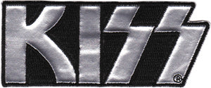 KISS Logo Chrome Patch - 3 pc prepack