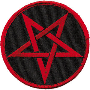 Pentagram Patch - 3 pc prepack