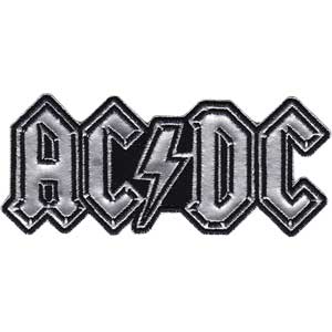 AC/DCÂ  Logo Chrome Patch - 3 pc prepack