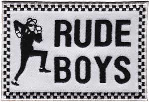 Ska Rude Boys 2.4"x2.3" Patch - 3 pc prepack