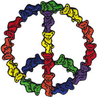 Thumbnail for Grateful Dead Bear Peace Sign 3.5