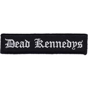 Dead Kennedys Old English Logo 4.5"x1" Patch - 3 pc prepack