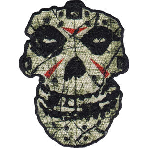 Misfits Crystal Lake Skull 3"x4" Patch - 3 pc prepack