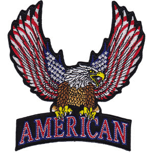 American Eagle 3.5"x3.5" Patch - 3 pc prepack