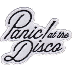 Panic At The Disco Logo 3.4"x2.8" Patch - 3 pc prepack