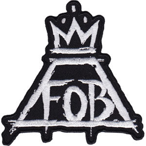 Fall Out Boy Crown 3.5"x3.4" Patch - 3 pc prepack