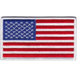 US Flag 4"x2.25" - 3 pc prepack