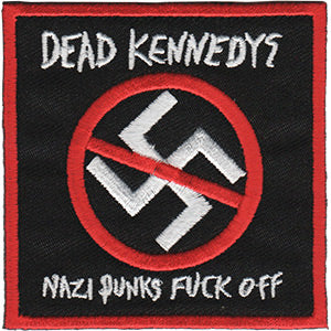 Dead Kennedys Nazi Punks Fuck Off 3"x3" Patch - 3 pc prepack