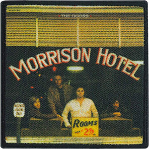 The Doors Morrison Hotel Album 3"x3" Patch - 3 pc prepack