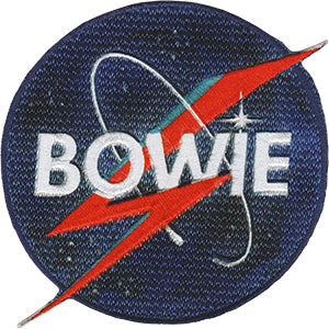 David Bowie NASA Bolt 3.5"x3.5" Patch - 3 pc prepack