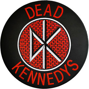 Dead Kennedys Logo 8.9" Round Oversized Patch