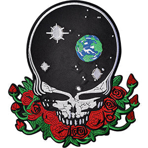 Grateful Dead Space Your Face 10"x11.2" Oversized Patch