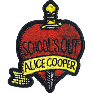 Alice Cooper School's Out 2.8"x3.4" Patch - 3 pc prepack
