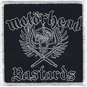 Motorhead Bastards 3.5"x3.5" Patch - 3 pc prepack