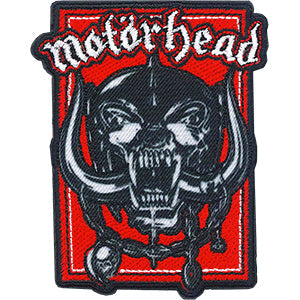 Motorhead Warpig in Red 2.8"x3.5" Patch - 3 pc prepack