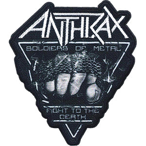 Anthrax Fist Full of Metal 3.2"x3.6" Patch - 3 pc prepack
