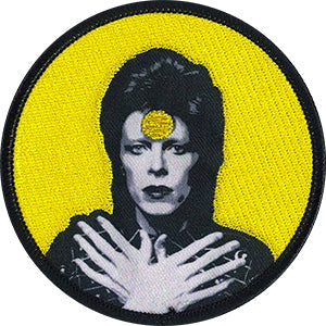 David Bowie Ziggy 3.5" Round Patch - 3 pc prepack